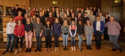 Schülerinnen und Schüler aus Delft