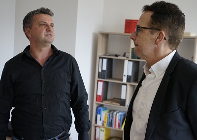 Prof. Dr. Christoph Landscheidt zu Gast bei der Baufirma EDO.