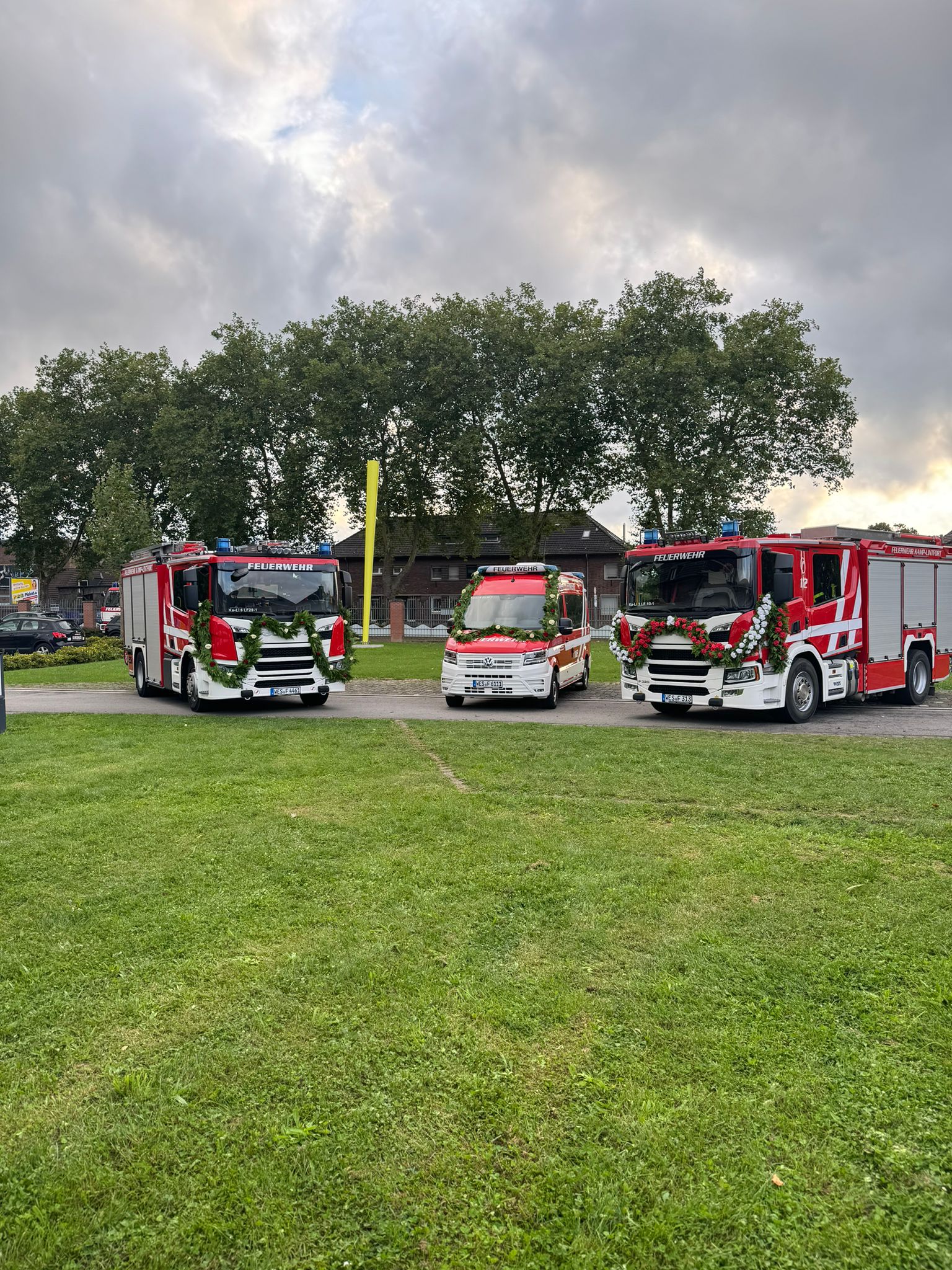 Freiwillige Feuerwehr Kamp-Lintfort feiert am Schirrhof